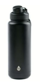 TAL Stainless Steel Ranger Water Bottle 40oz, Black