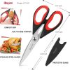 Kitchen Scissors All Purpose Heavy Duty Kitchen  Set Stainless Steel