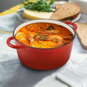 KI02019 Dutch Oven (Option: RE-1PC-24cm)